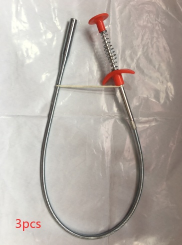 60CM Sewer Dredger Spring Pipe Dredging Tool Household Hair Cleaner Drain Clog Remover Cleaning Tools Household For Kitchen Sink Kitchen Gadgets - Image 6