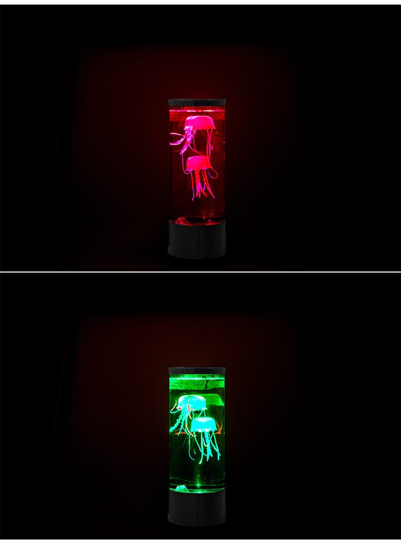 LED Jellyfish Aquarium Lamp Night Light USB Powered - Image 9