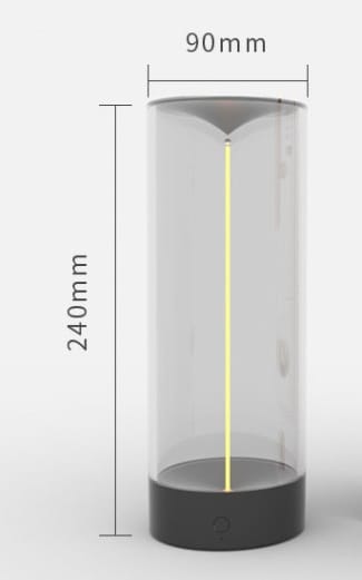 New LED Camping Light Type-c Rechargeable Portable Night Light With High Transparency And Anti Drop Creative Atmosphere Light - Image 4