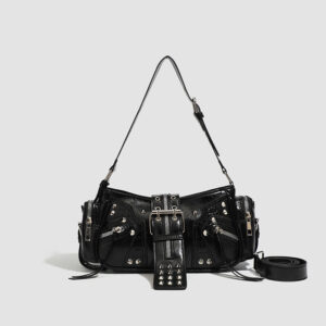 European And American Retro Handbag Special-interest Design Oil Wax Leather
