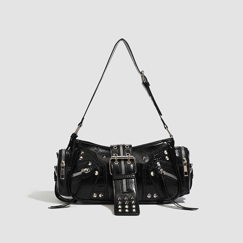 European And American Retro Handbag Special-interest Design Oil Wax Leather - Image 5