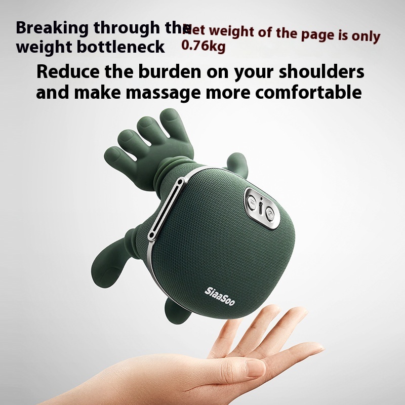 Electric Neck And Shoulder Muscle Massager Wireless Shoulder And Back Kneading Massage Shawl Neck Masajeador Relax Pain Relief - Image 2