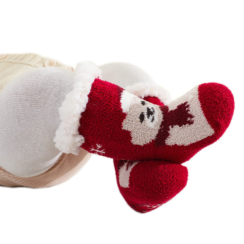 AutumnWinter Kids Christmas Stockings In Lambswool And Coral Fleece - Image 7