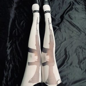 Printed For Women Sweet And Edgy Japanese-style Pantyhose All-season JK-style Socks