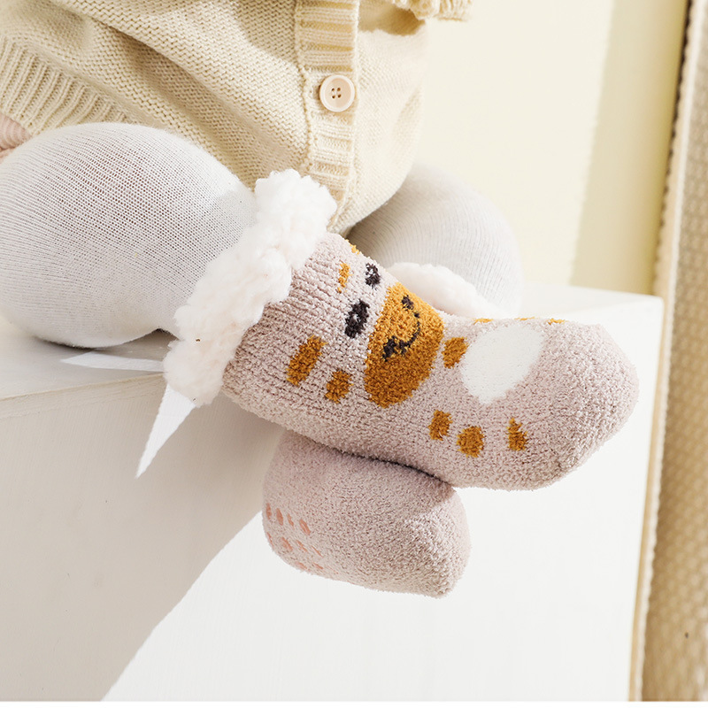 AutumnWinter Kids Christmas Stockings In Lambswool And Coral Fleece - Image 2