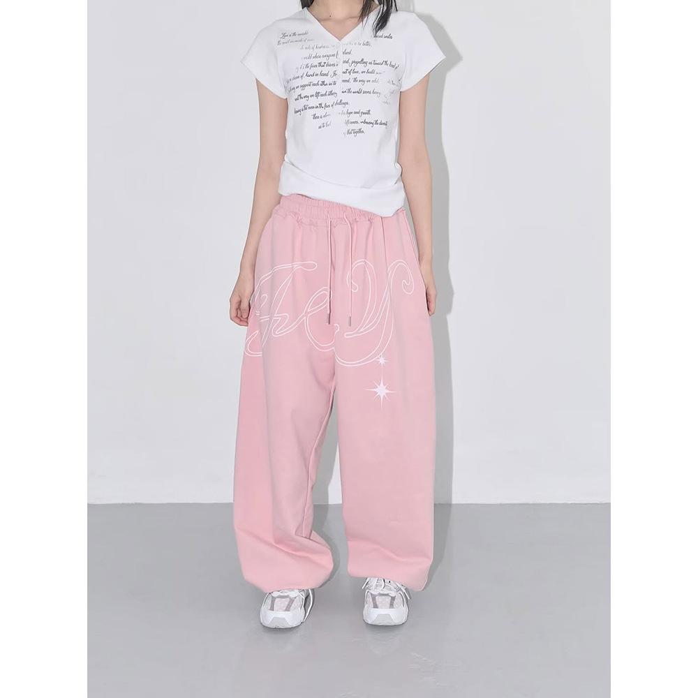 Loose-fit Retro Hip-hop Casual Pants For Women - Image 2