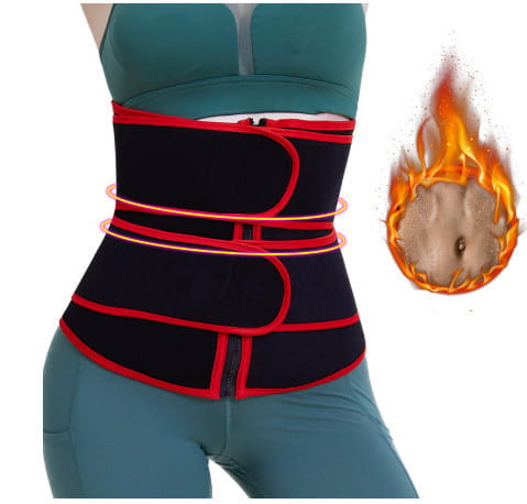 Body Sculpting Sweat Fitness Waistband Belt - Image 3