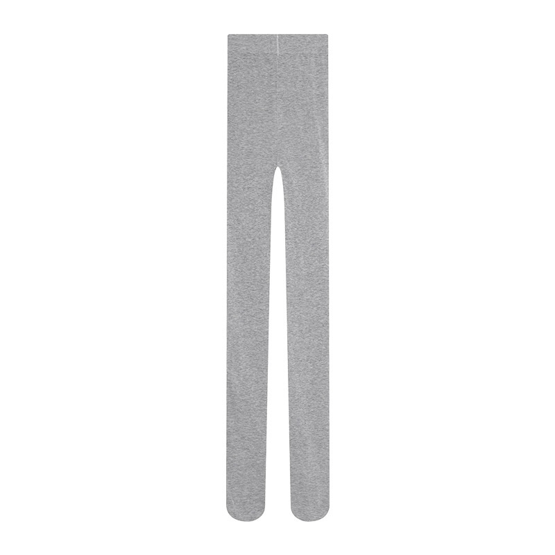 Gray Long-pile Cotton Tights Lightweight Base Leggingsstockings - Image 4
