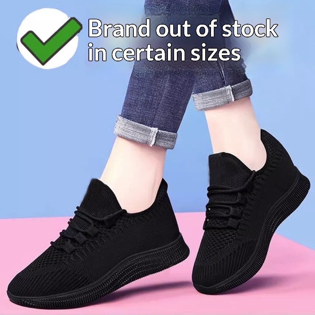 Women's Casual Black Work Shoes Deodorizing For Spring And Autumn - Image 5