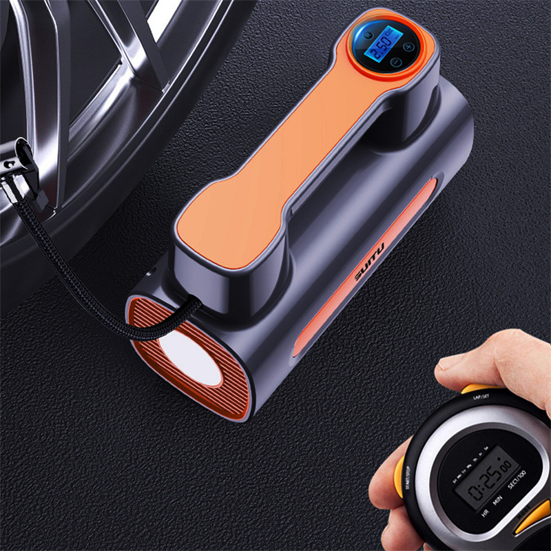 Tire Inflator 12V DC Portable Compressor Electric DC Auto Tire Pumps For Car Tires - Image 5