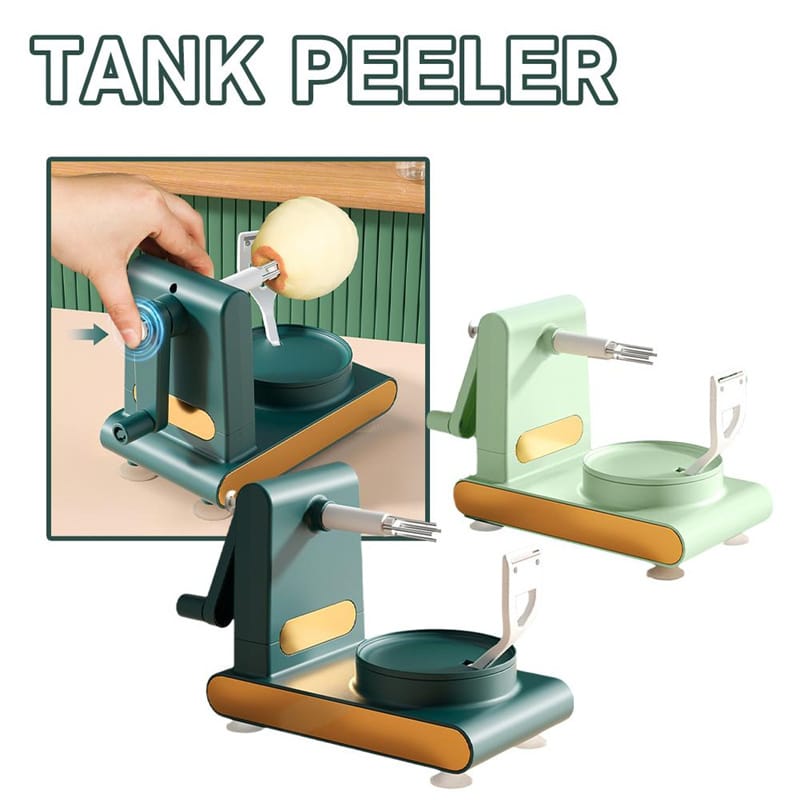 Hand-cranked Multifunctional Peeler Machine Home Peeler Cutter Kitchen Slicer Tools With Gadgets Fruit Corer Kitchen Gadgets - Image 3