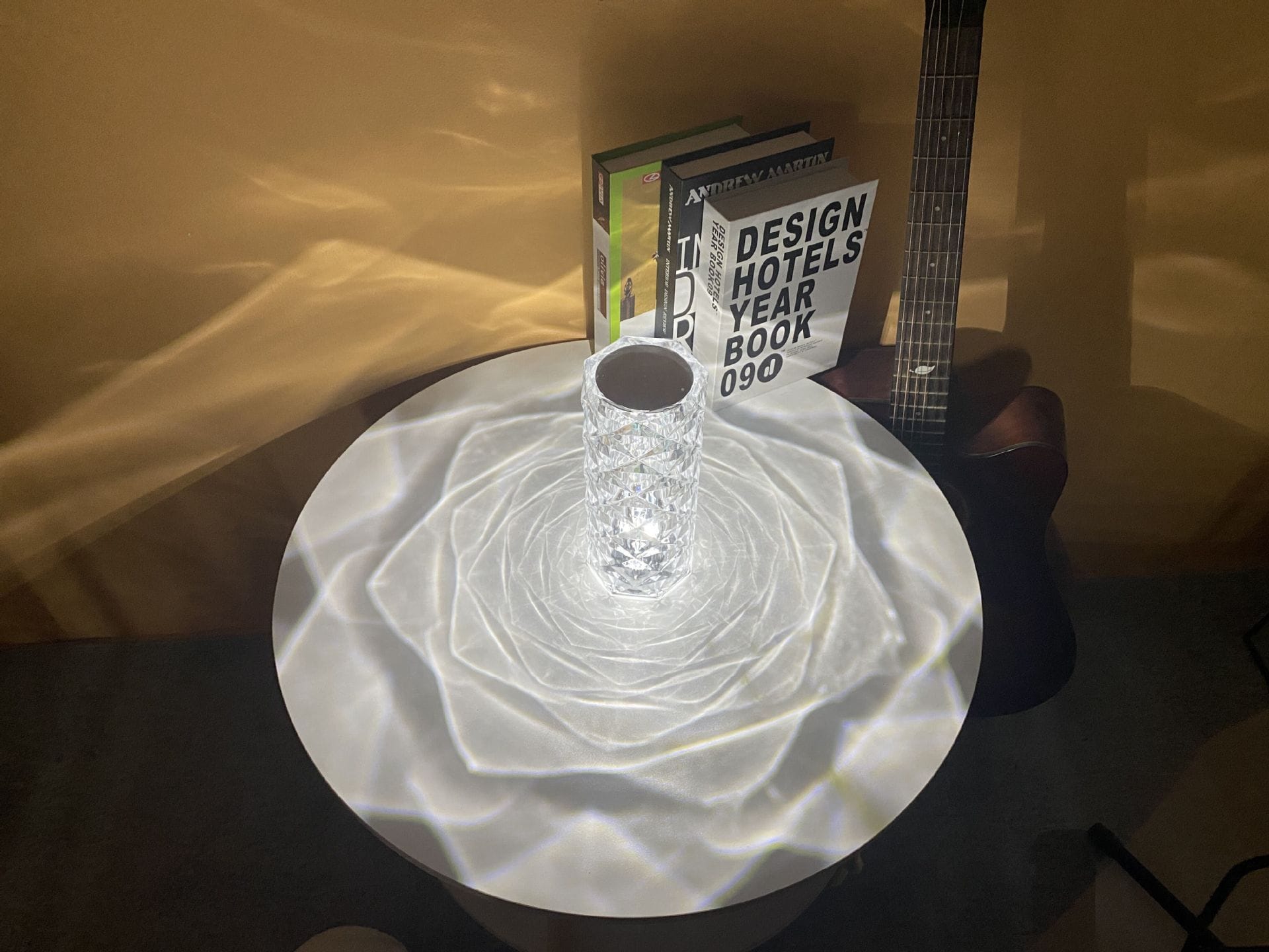 Romantic LED Rose Diamond Table Lamps For Bedroom Living Room Party Dinner Decor Creative Lights - Image 4