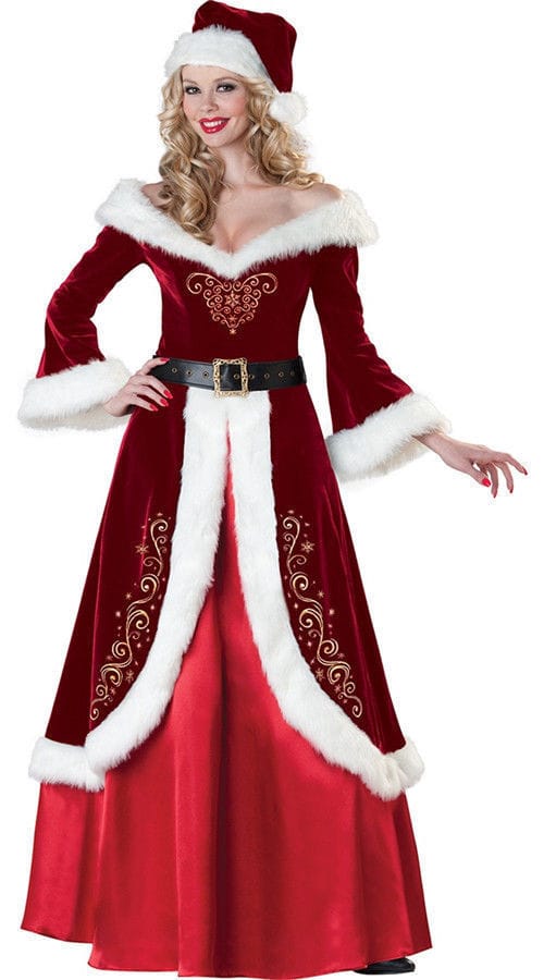 Santa couple costume Christmas dress - Image 2