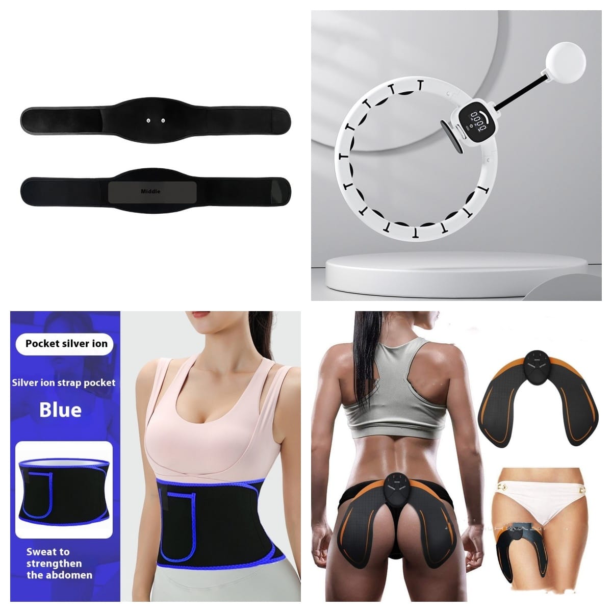 Smart Waist Shaping Belt Lazy Abdominal Stickers Fitness Equipment Indoor Fitness Belly Contracting - Image 7