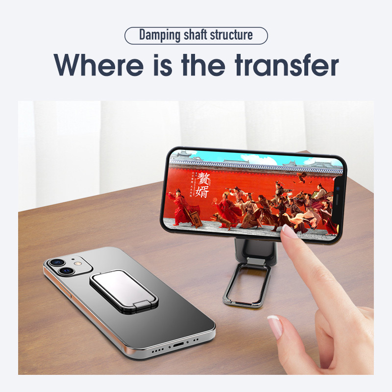 Foldable Mobile Phone Holder Ring Buckle Retractable Desktop CellPhone Stand Car Magnetic Bracket Office Accessories - Image 6