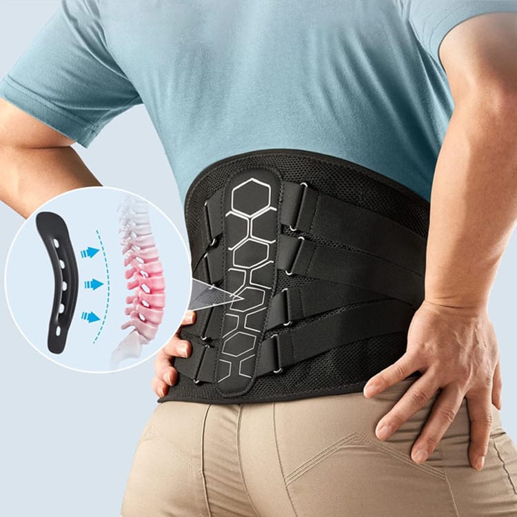Slipped Discs Muscle Strain Breathable Lumbar Support Men's Support Waist Support - Image 3