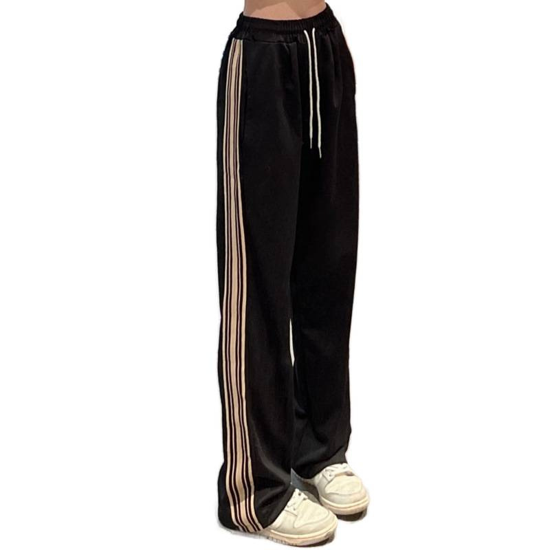 American-style Wide-leg Sweatpants For Women - Image 4