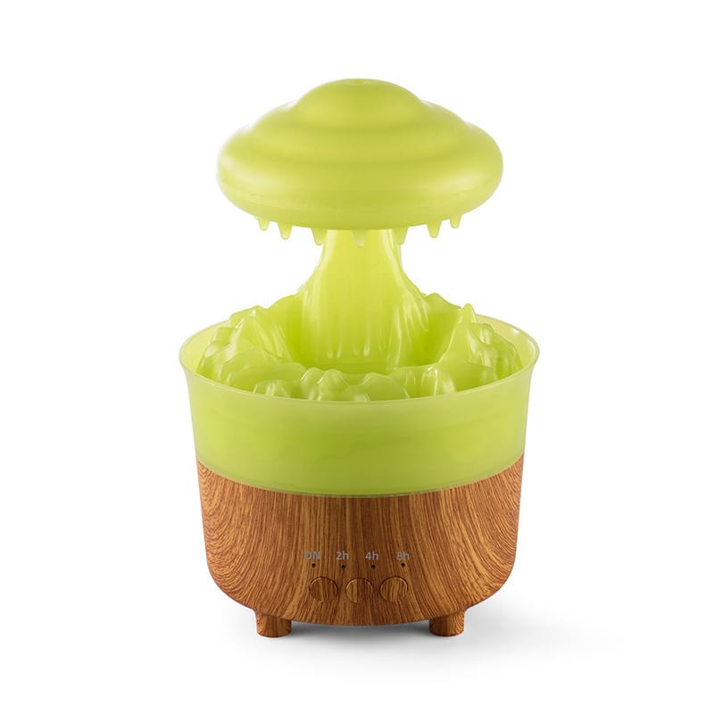 Rain Cloud Night Light Humidifier With Raining Water Drop Sound And 7 Color Led Light Essential Oil Diffuser Aromatherapy - Image 8