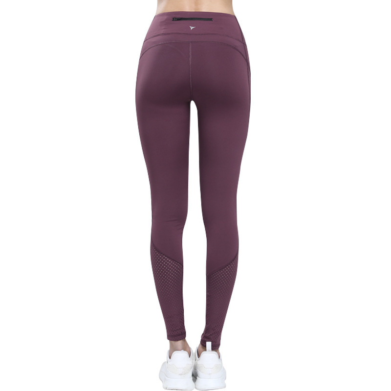 Seamless Tummy-Control Nude-Feel Running Yoga Fitness Pants - Image 2