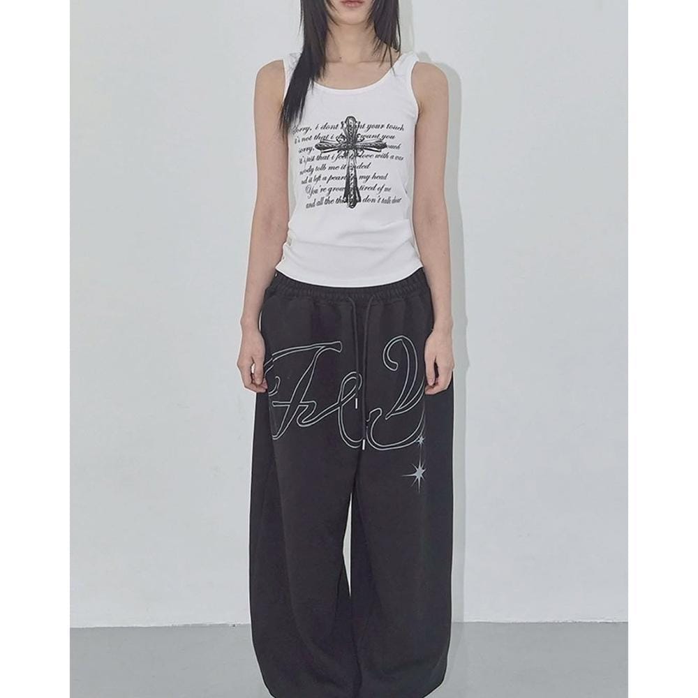 Loose-fit Retro Hip-hop Casual Pants For Women - Image 5