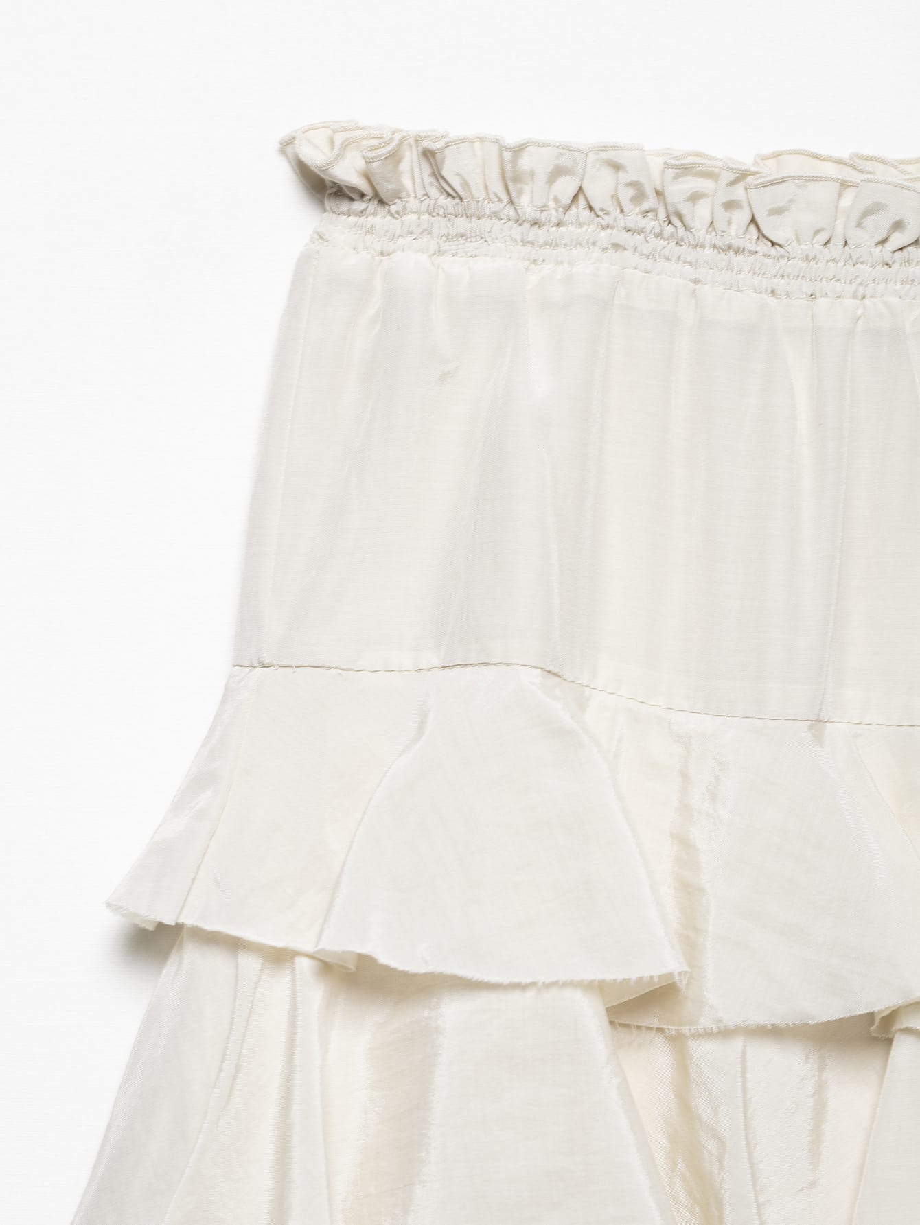 Women's Tiered-ribbon Decorated Cake-style Midi Skirt - Image 3