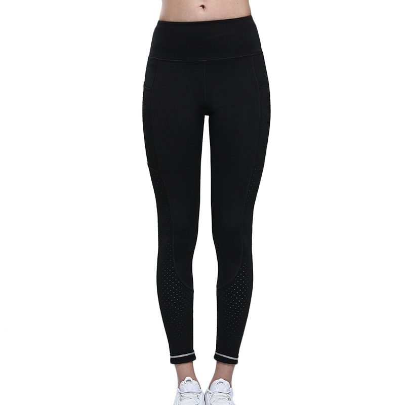 Seamless Tummy-Control Nude-Feel Running Yoga Fitness Pants - Image 8