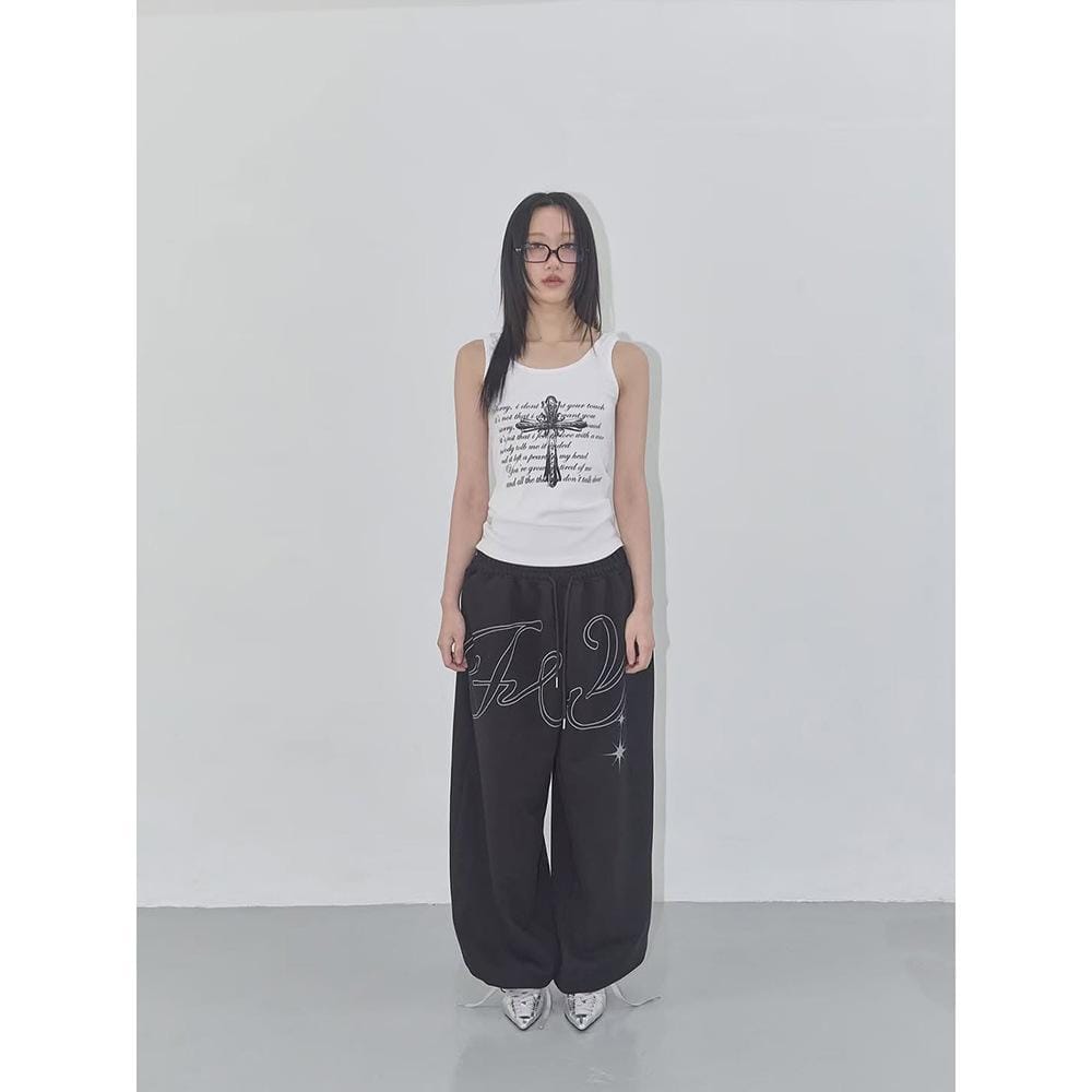 Loose-fit Retro Hip-hop Casual Pants For Women - Image 6