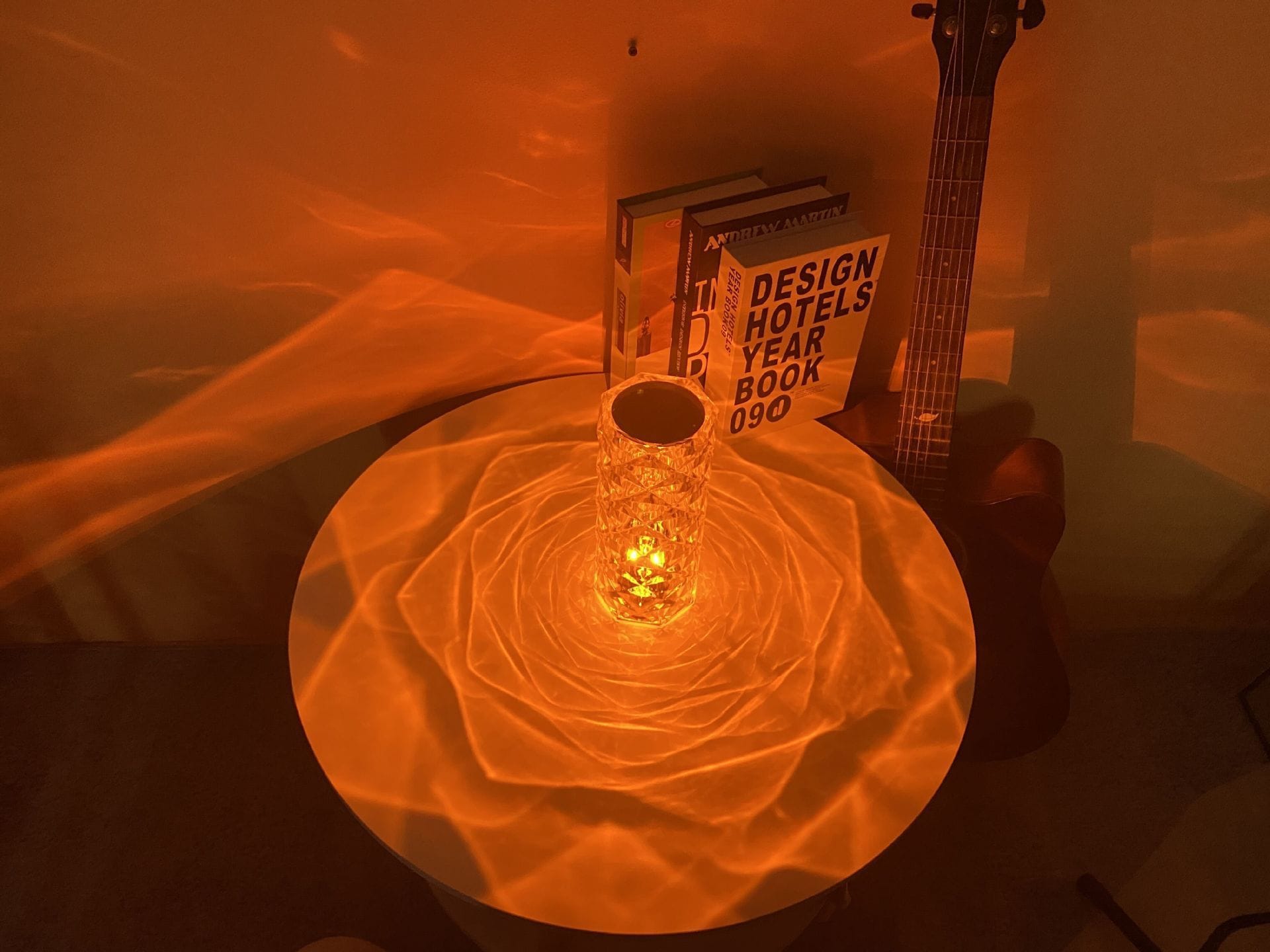 Romantic LED Rose Diamond Table Lamps For Bedroom Living Room Party Dinner Decor Creative Lights - Image 6
