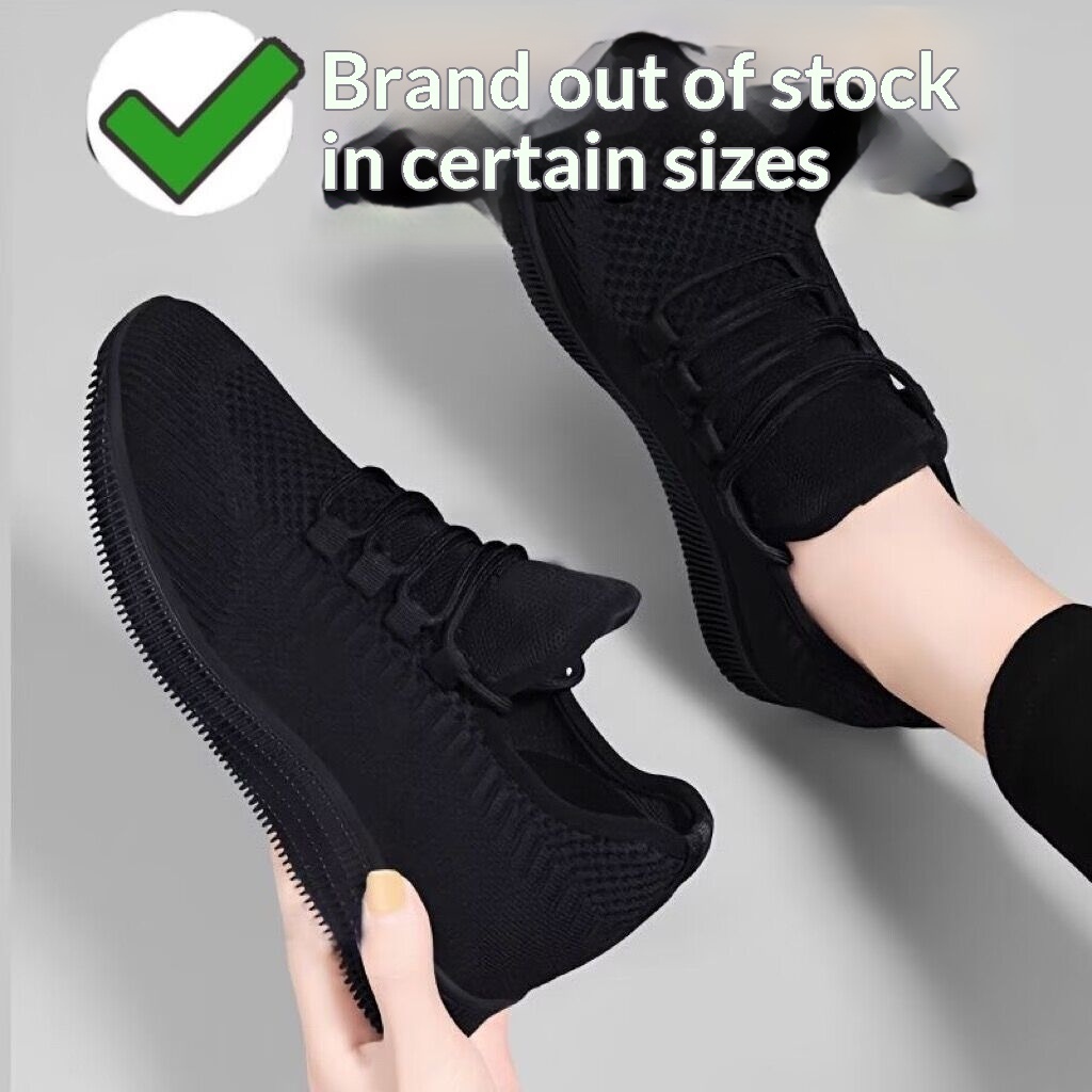 Women's Casual Black Work Shoes Deodorizing For Spring And Autumn - Image 4