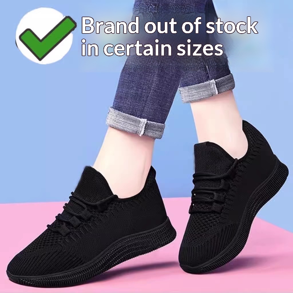 Women's Casual Black Work Shoes Deodorizing For Spring And Autumn - Image 6