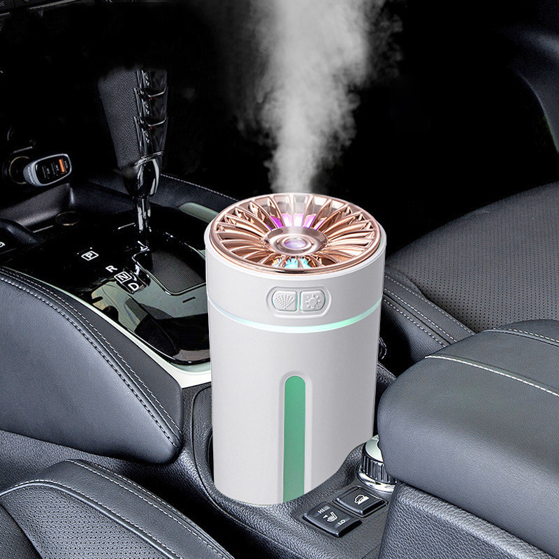 Wireless Air Humidifier Colorful Lights Mute Ultrasonic USB Fogger Diffuser Purifier 800mAh Rechargeabl Cool Mist Maker For Car - Image 2