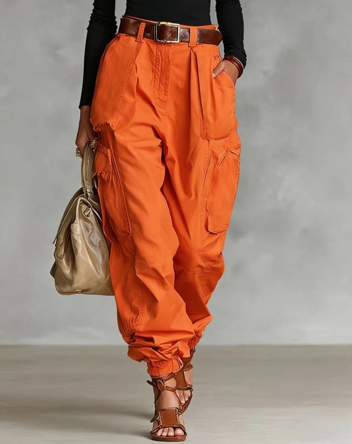 Niche Relaxed-fit Wide-leg Casual Trousers For Women - Image 7