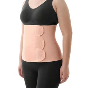 Breathable, Stretchy, Three-section Velcro Postpartum Belly And Waist Cincher