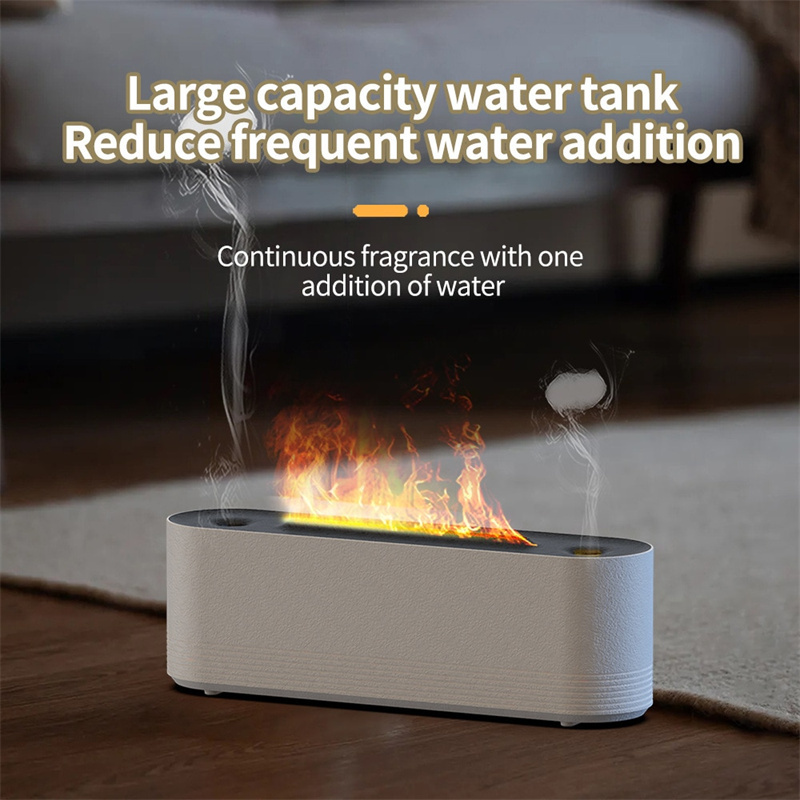 Flame Air Humidifier Ultrasonic 7 Colors Aroma Diffuser LED Cool Mist Maker Fogger Essential Oil Room Fragrance Office Home Decor - Image 9
