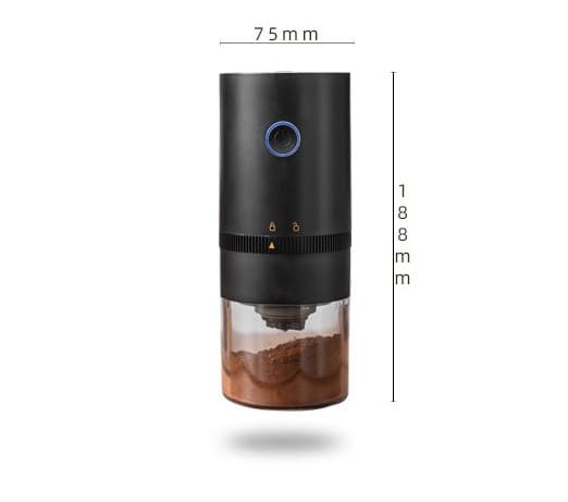 New Upgrade Portable Electric Coffee Grinder TYPE-C USB Charge Profession Ceramic Grinding Core Coffee Beans Grinder - Image 4