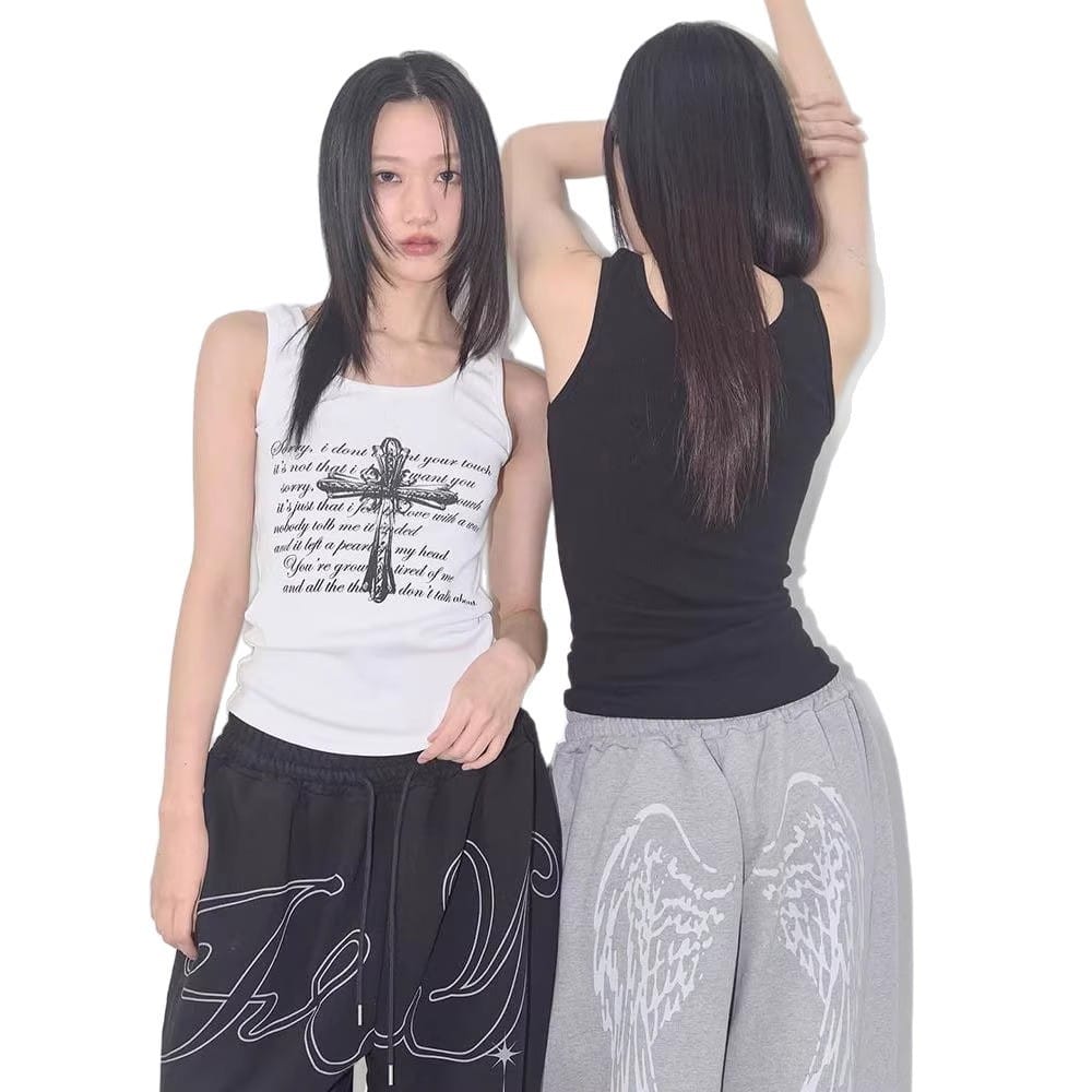Loose-fit Retro Hip-hop Casual Pants For Women - Image 8
