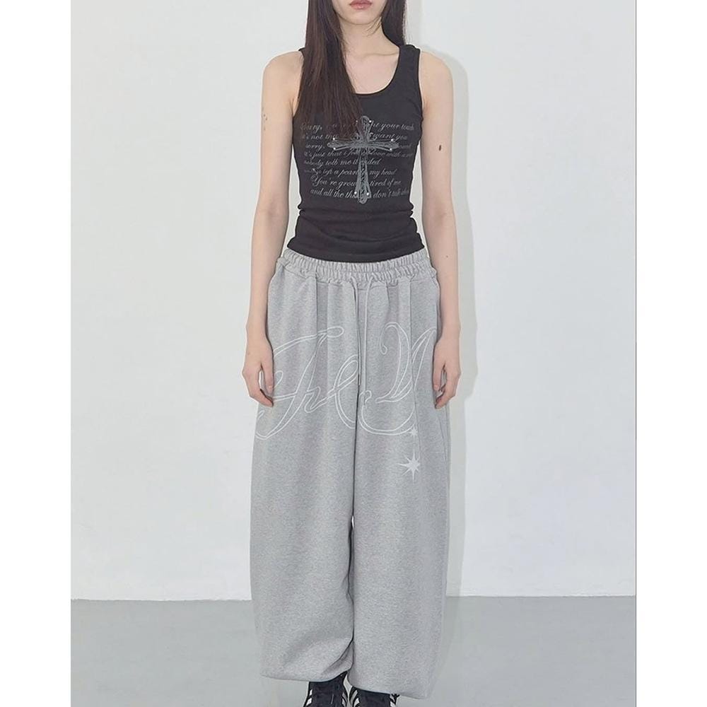 Loose-fit Retro Hip-hop Casual Pants For Women - Image 7