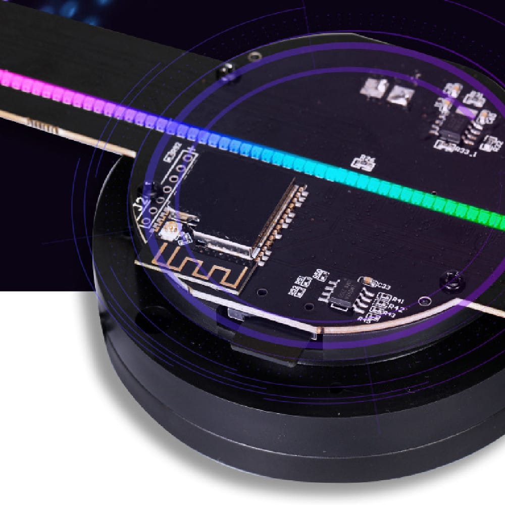 Upgraded Naked Eye 3D Holographic Advertising Machine Fan Screen Support Lmage Video Store Bar Party Advertising Display - Image 5