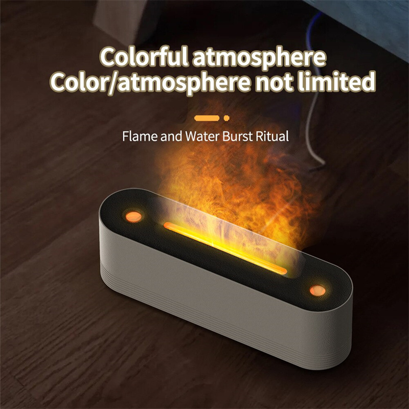 Flame Air Humidifier Ultrasonic 7 Colors Aroma Diffuser LED Cool Mist Maker Fogger Essential Oil Room Fragrance Office Home Decor - Image 10