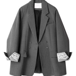 Socialite-style Tailored Blazer Niche Suit