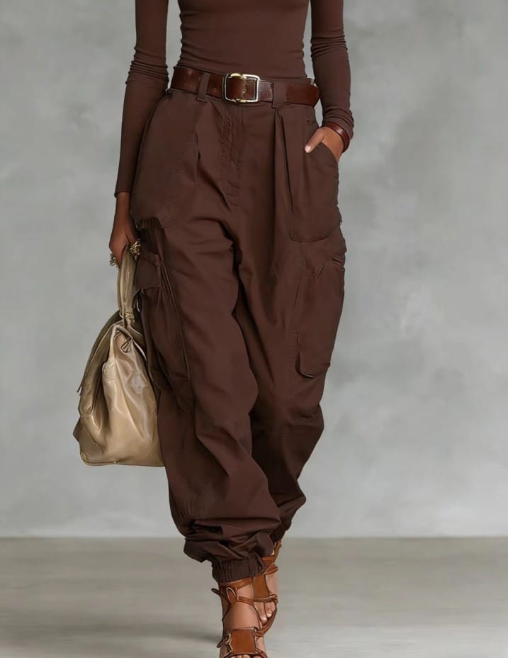 Niche Relaxed-fit Wide-leg Casual Trousers For Women - Image 2