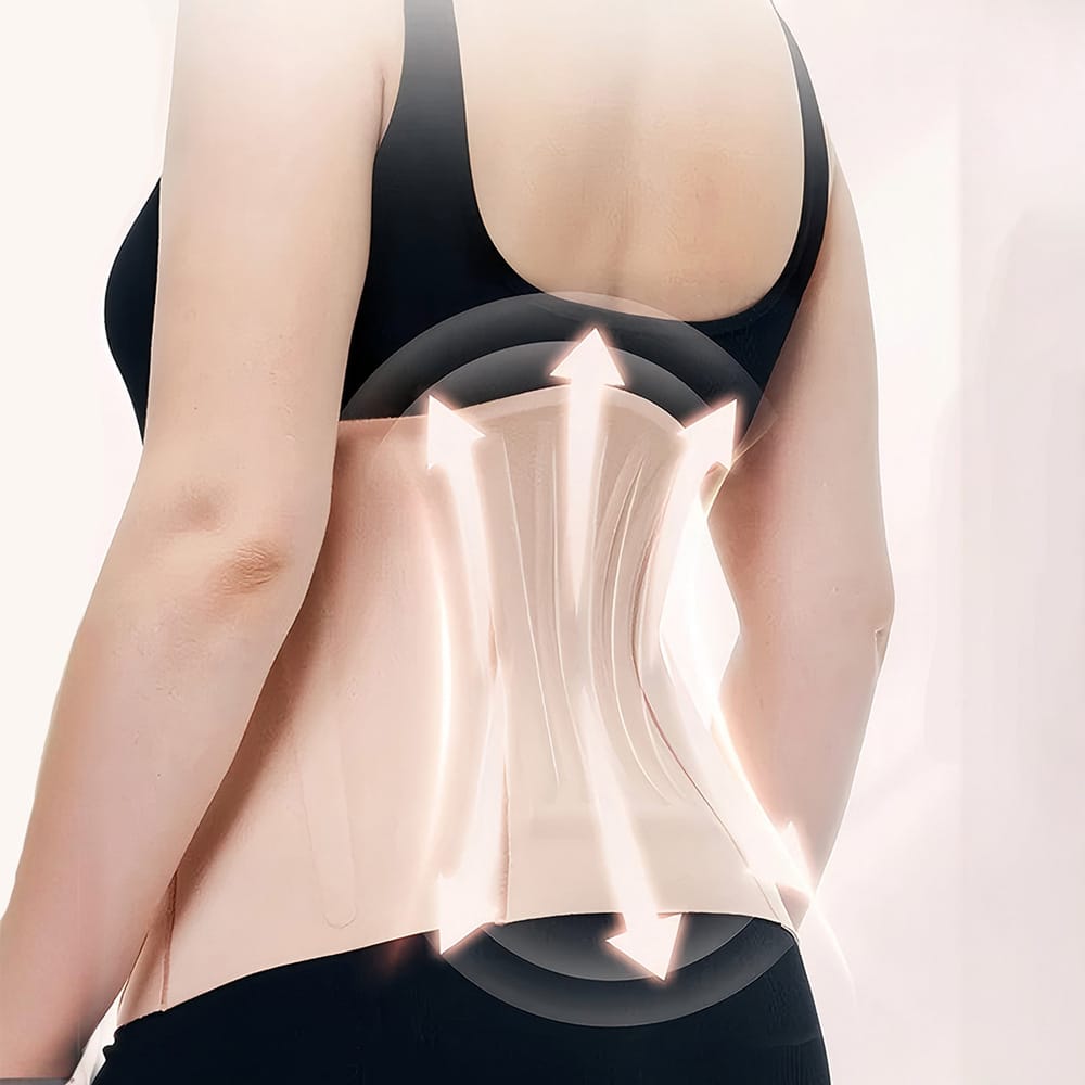 Breathable, Stretchy, Three-section Velcro Postpartum Belly And Waist Cincher - Image 7