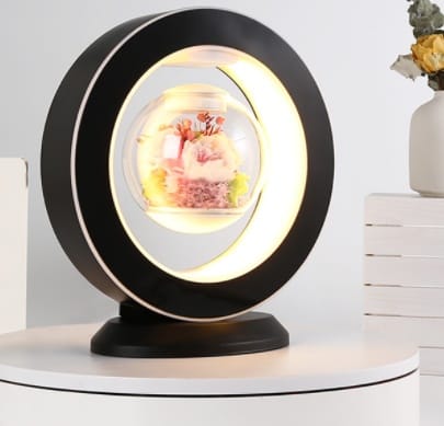 Valentines Day Gift Heart Floating Table LED Night Light Magnetic Levitation Creatives Lamp Desk Lamp Home Decor - Image 10