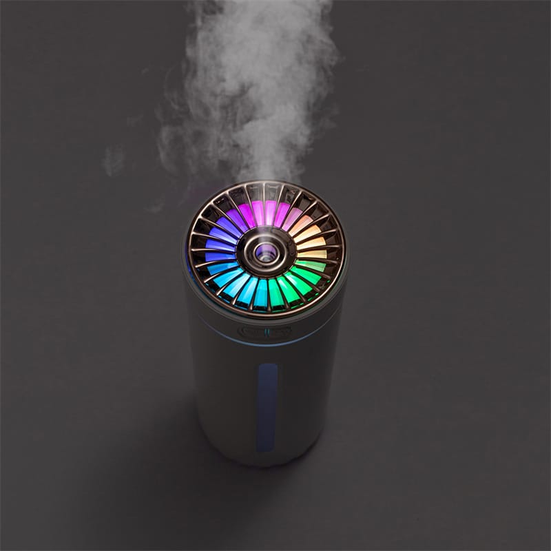 Wireless Air Humidifier Colorful Lights Mute Ultrasonic USB Fogger Diffuser Purifier 800mAh Rechargeabl Cool Mist Maker For Car - Image 4