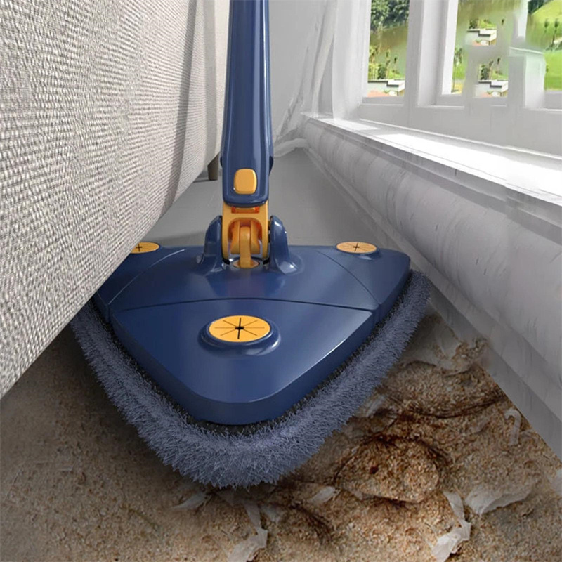 Extendable Triangle Mop 360 Rotatable Adjustable 110 Cm Cleaning Mop For Tub Tile Floor Wall Cleaning Mop Deep Cleaning Mop - Image 9